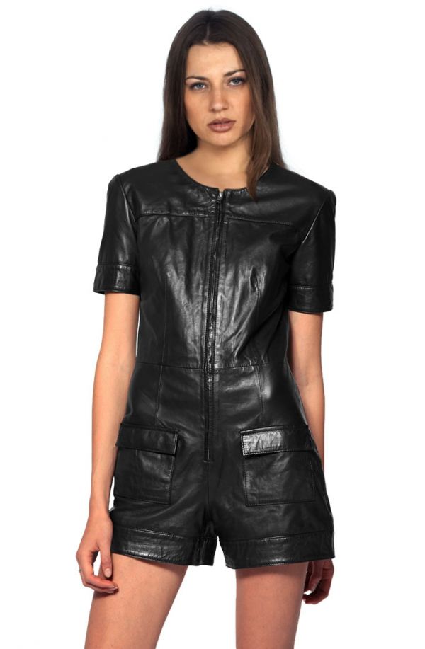 Womens Leather Jumpsuits For Every Diva Out There