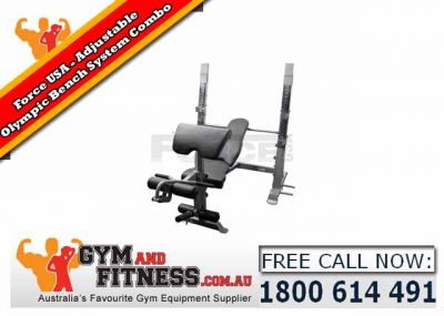 For Sale Force USA - Adjustable Olympic Bench System Combo
