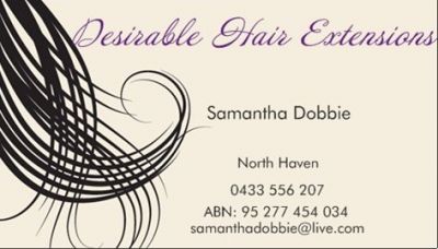 Book your hair extensions with Desirable Hair Extensions today!