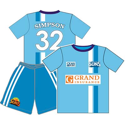 Custom made soccer uniforms and Soccer jerseys in Perth, Australia - Mad Dog Promotions