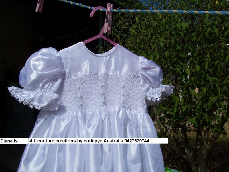 Christening bridal satin suits reduced from 130 to 85 ring 0427820744