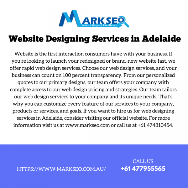 Bespoke Website Designing Services in Adelaide 
