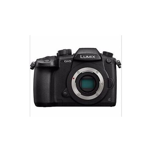 Panasonic Lumix DMC-GH5 20.3 MP 4K Digital Camera Body + 64GB Pro Video Kit