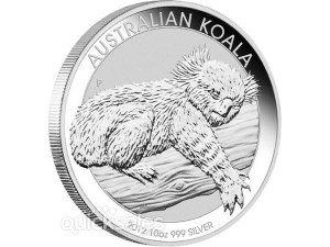 10oz  Perth  Mint  2012 Koala  Silver  bullion