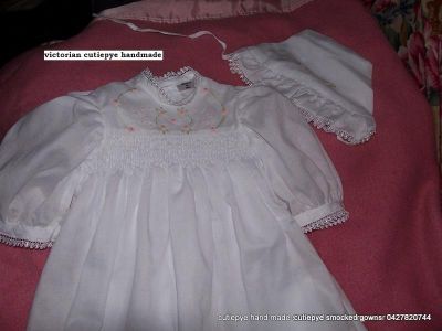 smocked gowns by cutiepye 0427820744