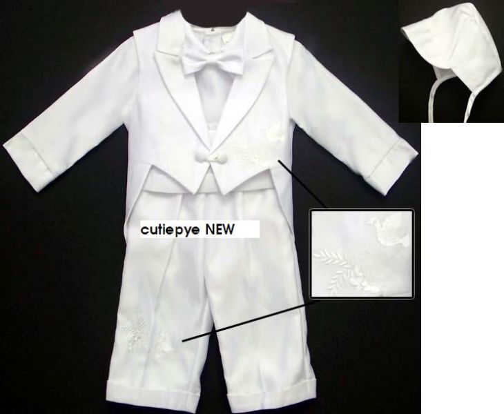 Christening bridal satin suits reduced from 130 to 85 ring 0427820744